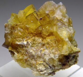 フローライト ウラヌス鉱山(ドイツ) 鉱物 原石 標本 GUF-1